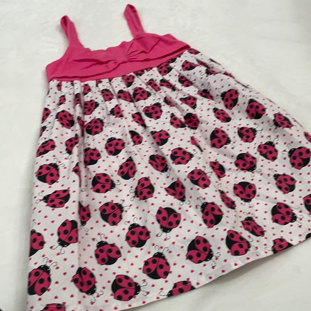 Girls ladybug dress